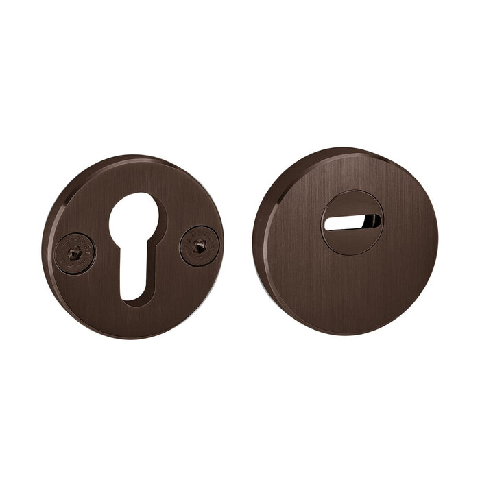 JNF Architectural Hardware JNF-Sicherheitsrosette – PVD-Titan-Schokolade