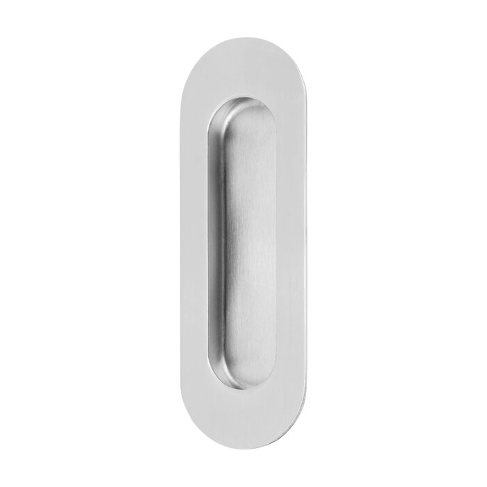 Formani Formani schuifdeurkom BASICS LB41 ovaal  - gepolijst RVS