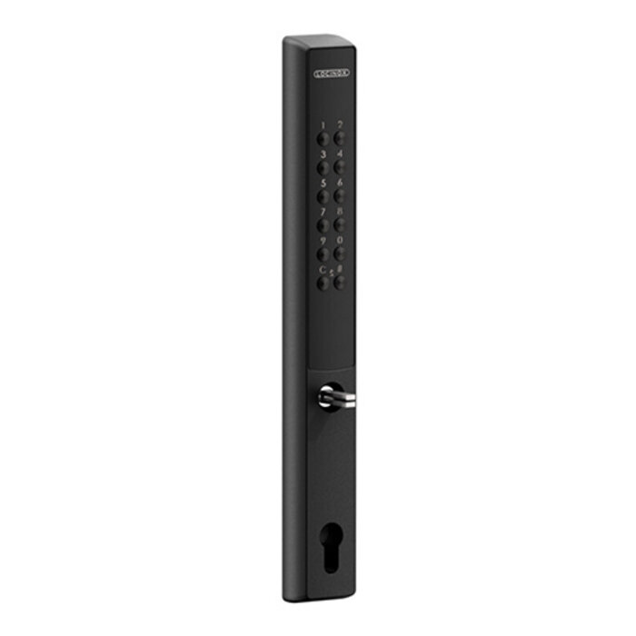 LOCINOX Battery-powered code lock for gate locks - VERA - black
