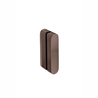 JNF Architectural Hardware Paar JNF-Türgriffe für Glastüren – Abgerundete Ecken – Bronze PVD
