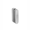 JNF Architectural Hardware Pair of JNF door handles for glass doors - Stainless Steel PVD