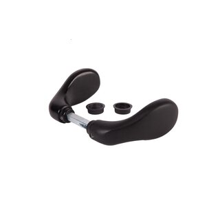 LOCINOX Poignées de porte Locinox 3006CB en aluminium noir pour portails