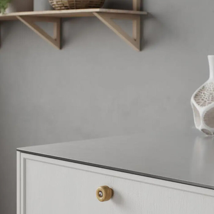 Furnipart Möbelknopf NOLA 30 mm – Lackierte Eiche