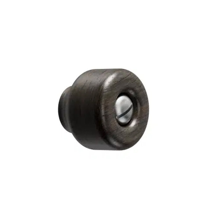Furnipart Möbelknopf NOLA 30 mm – Dunkelbraune Eiche