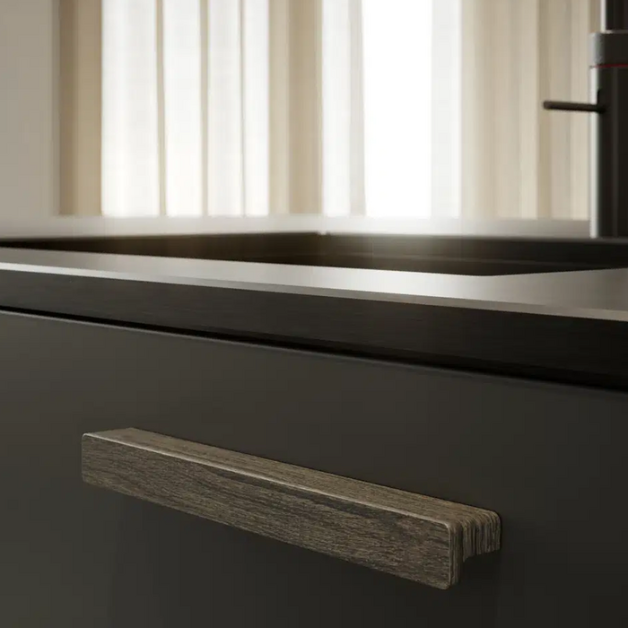 Furnipart Poignée de meuble ELAN - Chêne brun foncé