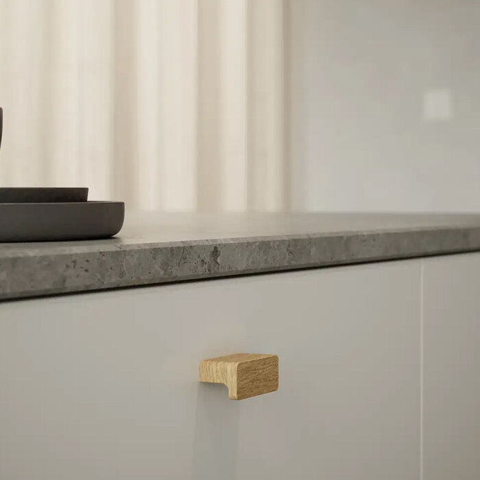 Furnipart Möbelknopf ELAN – Lackierte Eiche