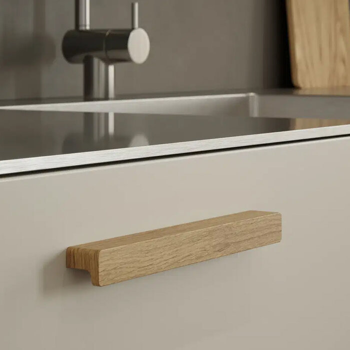Furnipart Meubelknop ELAN - Gelakt eikenhout