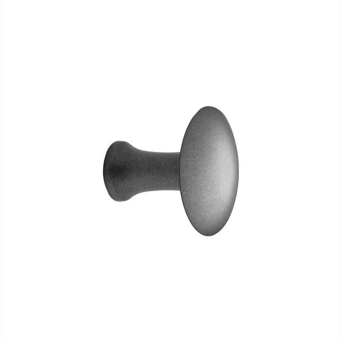 Furnipart Furniture knob CASTLE - Antique grey - Ø37.8 mm