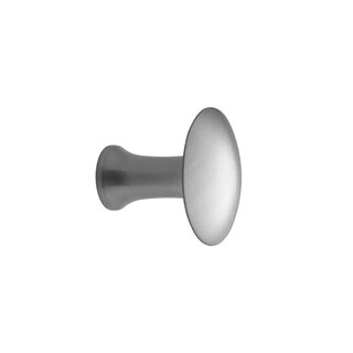 Furnipart Möbelknopf CASTLE – Edelstahloptik – Ø 37,8 mm
