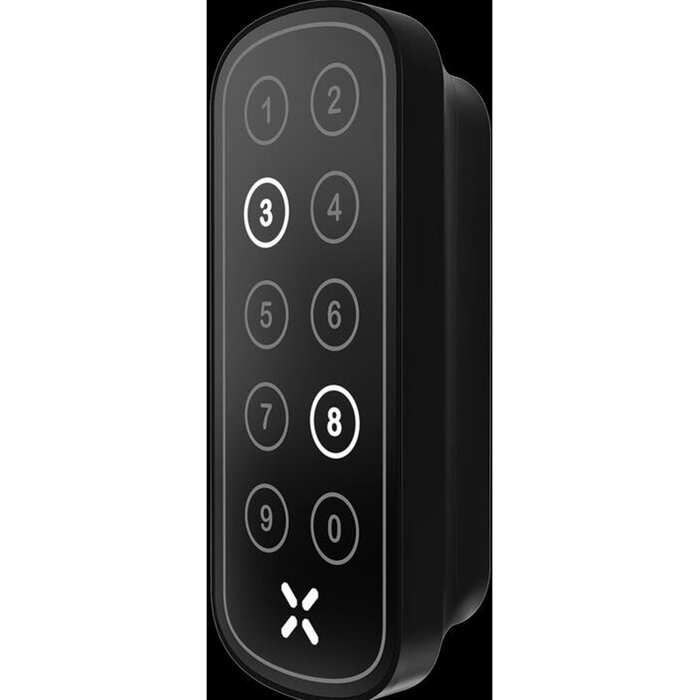 Black X Black X xPad - Ovaal 100 x 42 mm - Zwart -  Slim toegangspaneel met pincode