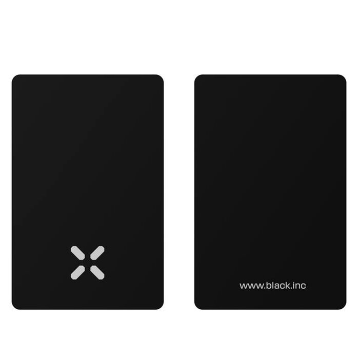 Black X Schwarze X NFC-Karten, schwarz – 4er-Set