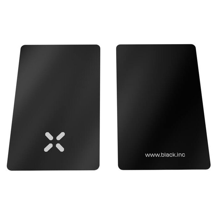 Black X Black X NFC cards black - Set of 4 pieces