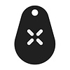 Black X Étiquettes NFC noires X - Lot de 4