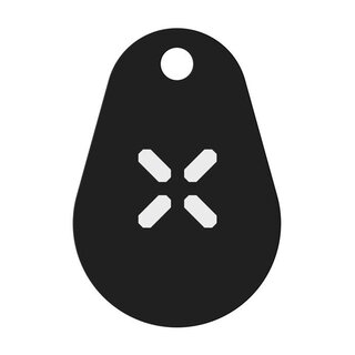 Black X Black X NFC tags zwart - Set van 4 stuks