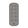 Black X Black X xPad - Ovaal 100 x 42 mm wit -  Slim toegangspaneel met pincode