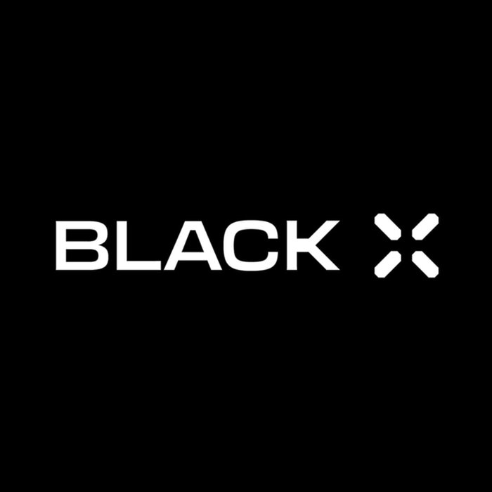 Black X Schwarzes xPad+ Codefeld mit Fingerabdruckscanner – Weiß