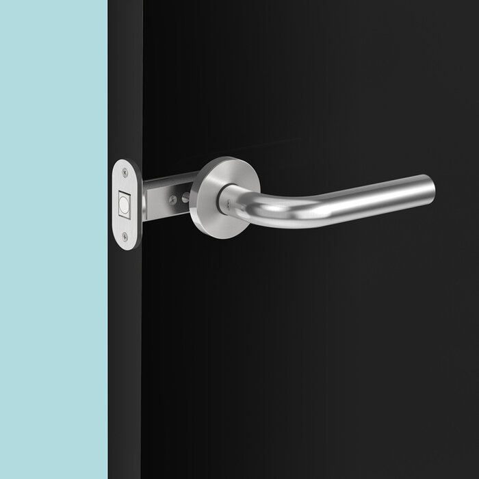 JNF Architectural Hardware Attache magnétique JNF en acier inoxydable - Broche 60 mm