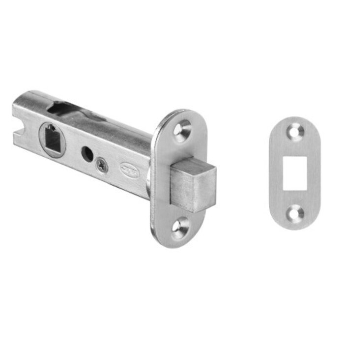 JNF Architectural Hardware JNF Magnetisch WC slot RVS - Doorn 60 mm