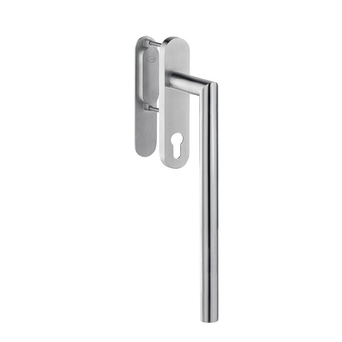 JNF Architectural Hardware JNF single lift-and-slide door handle - Stainless Steel Satin
