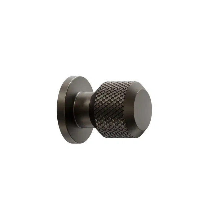 Furnipart Meubelknop MANOR-Round kruislings geslepen Ø 25 mm mat brons