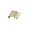 Furnipart Corner handle EDGE STRAIGHT - Brushed gold