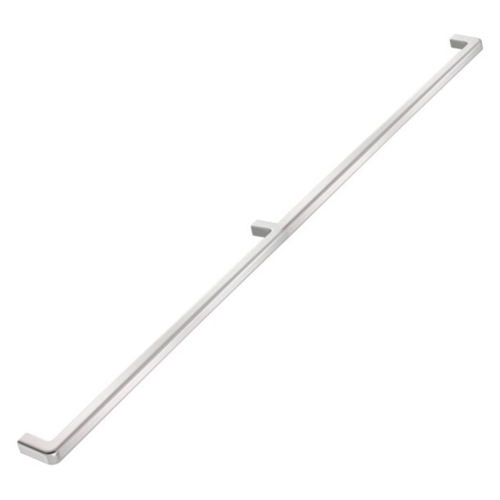 Furnipart Poignée de meuble MANGO aspect acier inoxydable