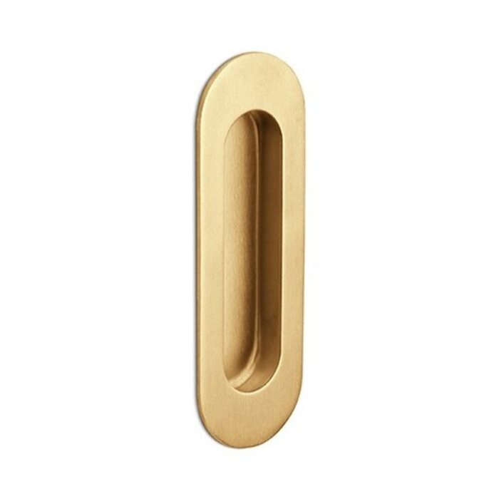 Formani Formani Schiebetürgriff BASICS LB41 oval - PVD mattgold
