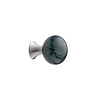 Furnipart Meubelknop BEAD STRAIGHT 28 mm Groen Carrara Marmer