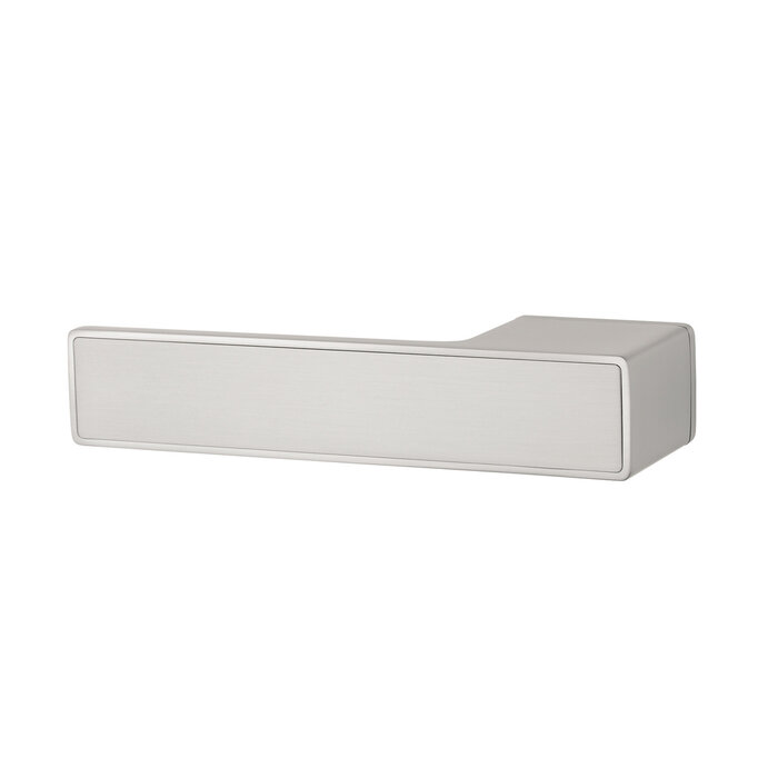 STILE STILE EHIME door handles with optional integrated toilet lock - matte chrome