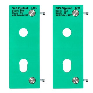 247WOOD Plaques latérales SKS 50,5 mm / PC 96 mm pour AGB Polaris 2XT