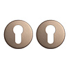 In-Door Pair of round cylindrical plates - dark bronze