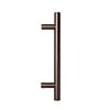 In-Door Door handle round 22/200/300 mm - dark bronze