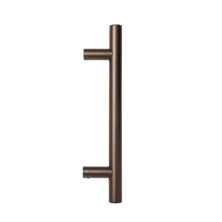 In-Door Door handle round 22/200/300 mm - dark bronze