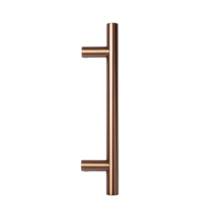 In-Door Door handle round 22/200/300 mm - bronze copper