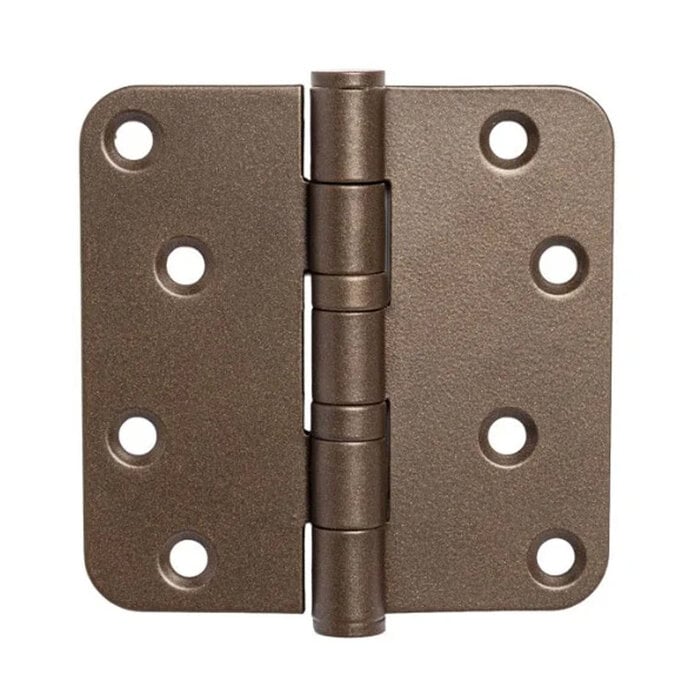 In-Door Kogellagerscharnier 89x89x2,5 mm - donker brons