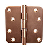 In-Door Charnière à billes 89 x 89 x 2,5 mm - cuivre bronze
