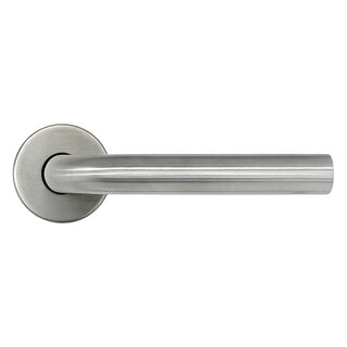 DKS Poignées de porte en acier inoxydable LUNA - Angle incurvé