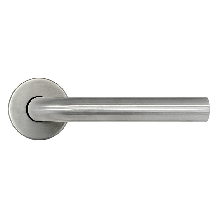 DKS Poignées de porte en acier inoxydable LUNA INOX - Angle incurvé