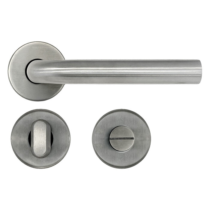 DKS Türgriffe aus Edelstahl LUNA INOX – Gebogener Winkel