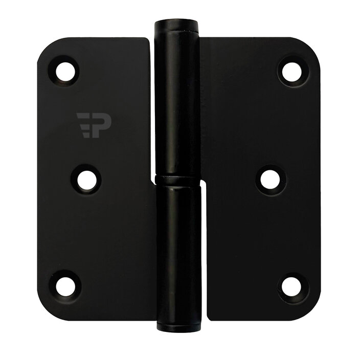 DKS Paumelle 80x80x2,5 mm BLACK - Speciaal voor de projectmarkt - 40 stuks