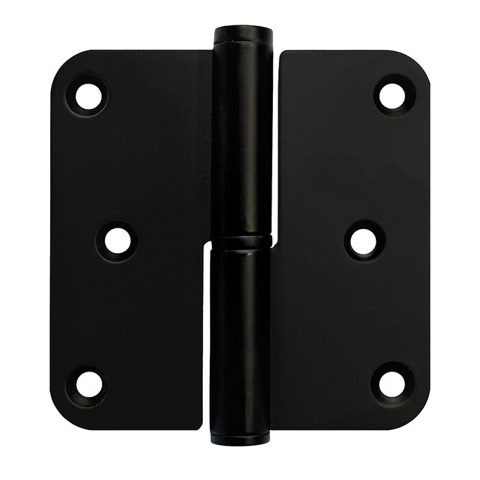 DKS Hinge 80x80x2.5 mm BLACK - Especially for the project market - 40 pieces