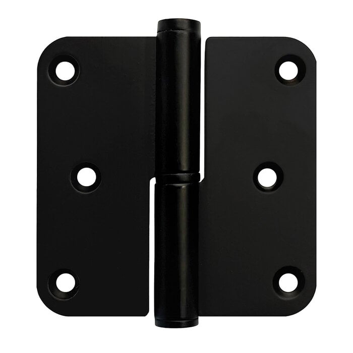 DKS Paumelle 80x80x2,5 mm BLACK - Speciaal voor de projectmarkt - 40 stuks