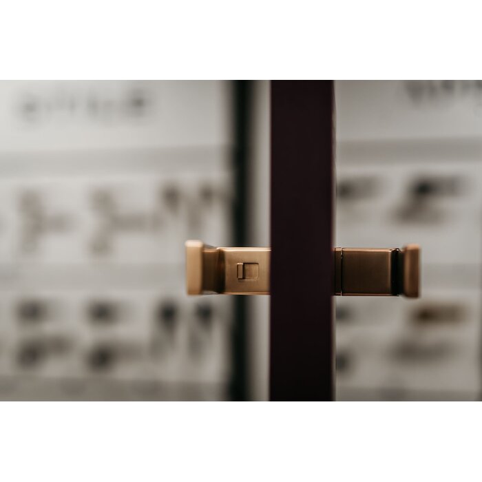 STILE STILE EHIME door handles with optional integrated toilet lock - matte nickel