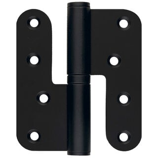 DKS Paumelle 100x86x3  mm PRO BLACK - Per 40 stuks
