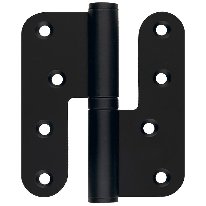 DKS Hinge 100x86x3 mm PRO BLACK - Especially for the project market - 40 pieces