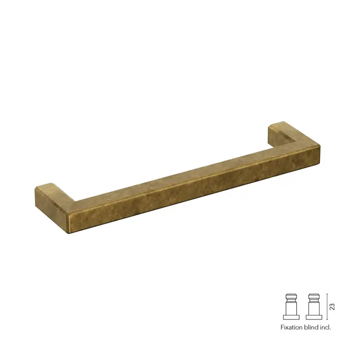 CRAFINO Poignée de porte CRAFINO ROCK - Craft Gold - 18/230 mm