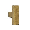 CRAFINO CRAFINO T-Möbelknopf ROCK – Craft Gold – 36 mm