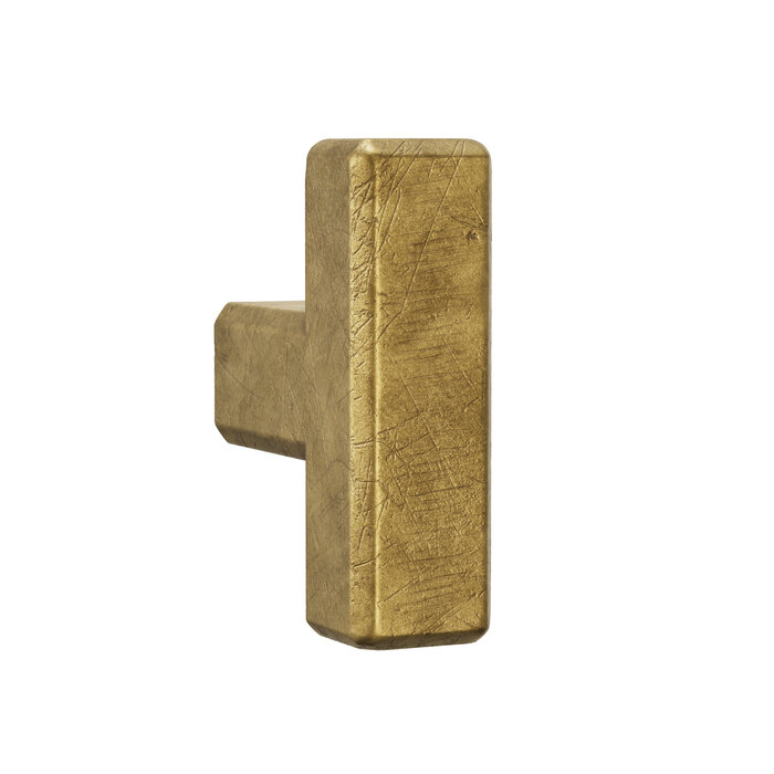 CRAFINO CRAFINO T-Möbelknopf ROCK – Craft Gold – 36 mm