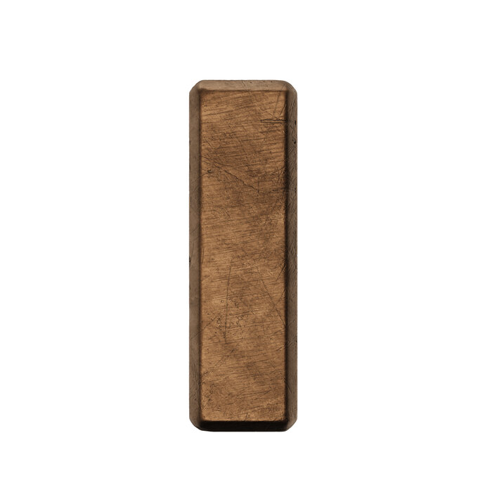 CRAFINO CRAFINO T-Möbelknopf ROCK – Craft Cognac – 36 mm