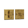 CRAFINO CRAFINO quadratisches ROCK WC-Set – Craft Gold – 50 x 50 mm – pro Set